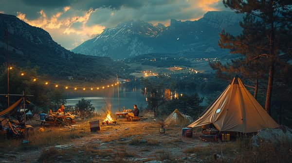 Camping dans la Drôme : des soirées animées pour les grands